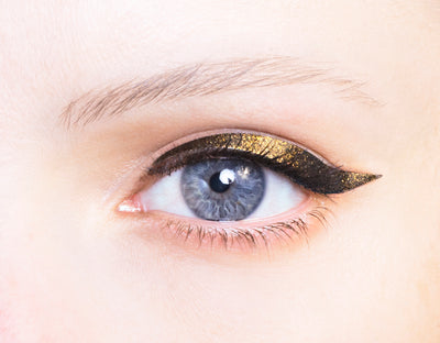 N°17 </br> Glam liners </br>gold, silver, metallic green, metallic blue - 3 shapes