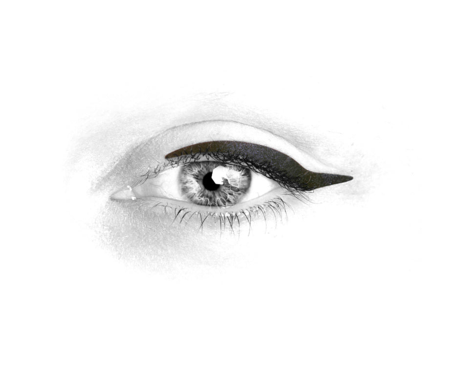 N°4 </br>Stick on eyeliners </br>matte black - 3 styles