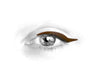 N°8 </br>Stick on eyeliners </br>dark brown - 3 styles
