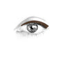 N°5 </br> Stick on eyeliners </br>dark brown - classic shape