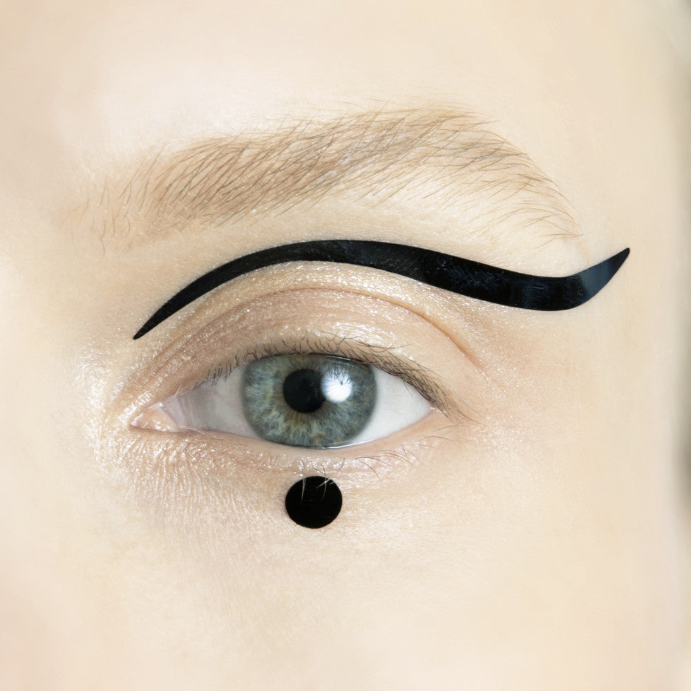 N°35 </br> Tribal Pop face appliquée </br>black